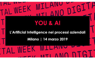 Milano Digital Week 2019 You & AI