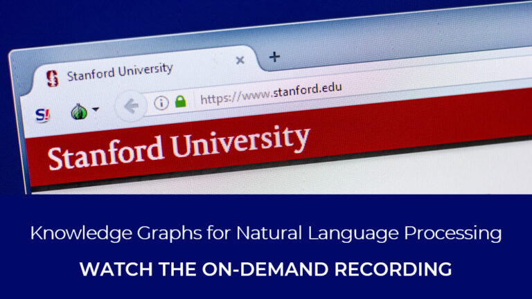 Stanford University Seminar On Knowledge Graph On Demand Video Now