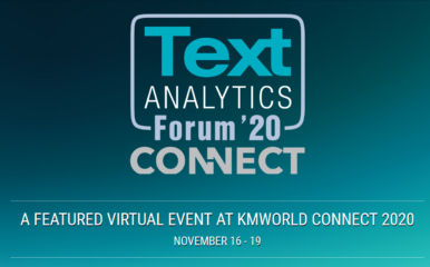 Text Analytics forum 2020