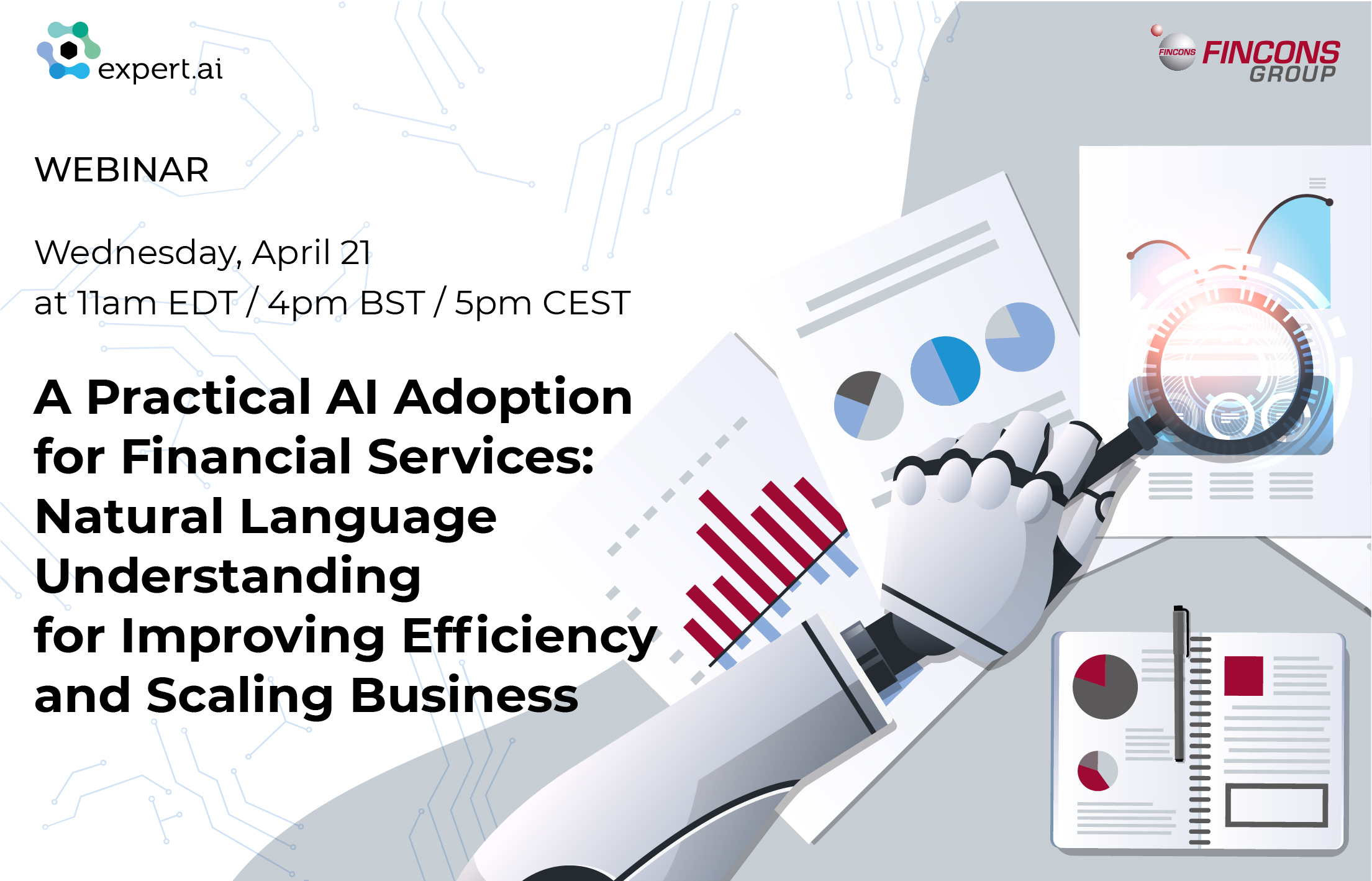 Practical AI Adoption for Financial Services: Natural Language Understanding to Improve Efficiency and Scale Business