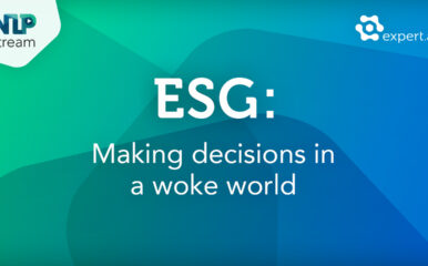 NLP Stream: ESG, Making Decisions in a Woke World