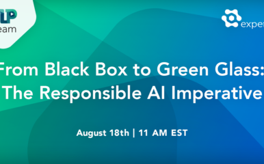 NLP Stream: From Black Box to Green Glass, The Responsible AI Imperative