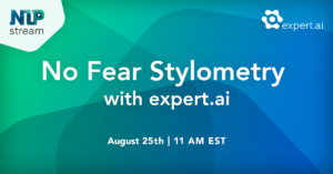 NLP Stream: No Fear Stylometry with Expert.ai